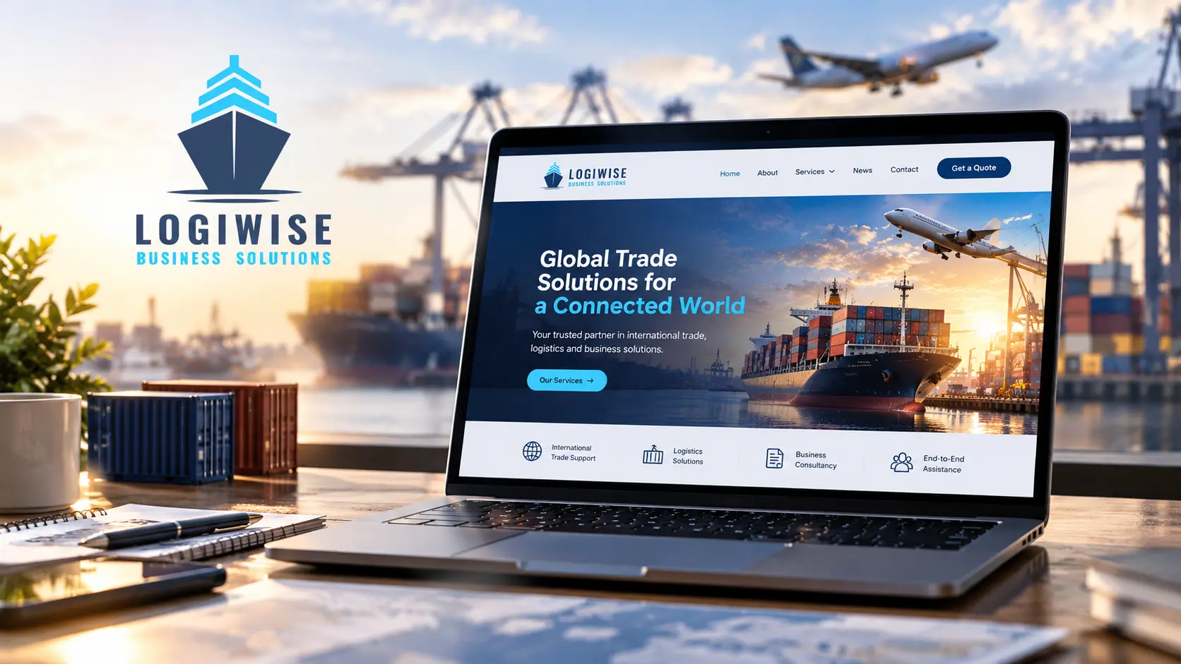 Client Story: Building a Clearer Digital Presence for Logiwise Business Solutions