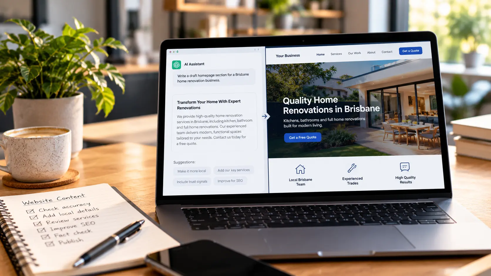 Using AI to Write Your Business Website? Here's What Google Wants You to Know