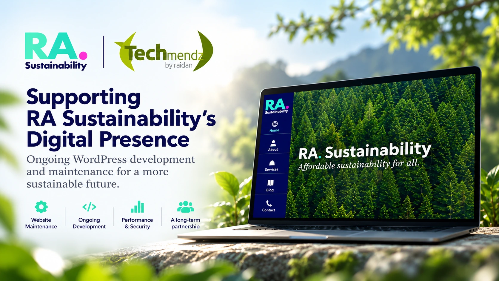 Supporting RA Sustainability's Digital Presence